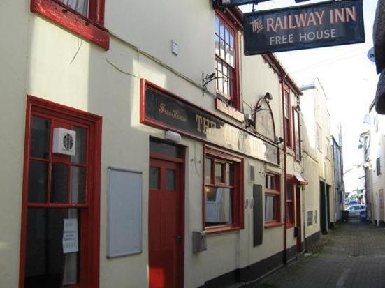The Railway Inn Dawlish Exterior foto